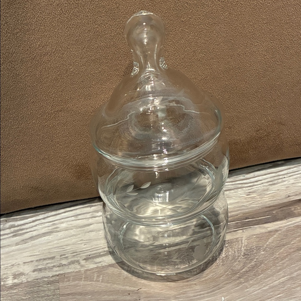 Clear Glass Candy dish